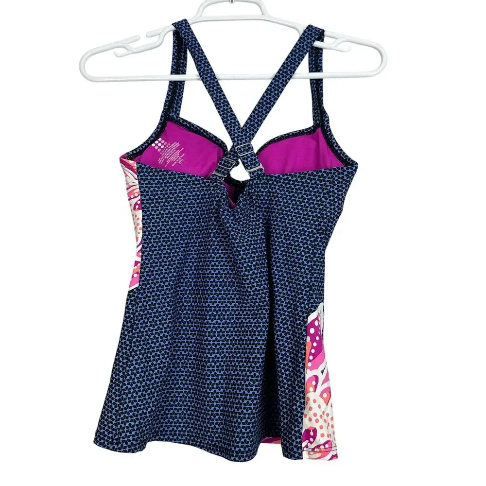 Title Nine Underwire Tankini Swimsuit Top 32D
